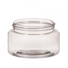 Clear PET Single Wall Plastic Jar