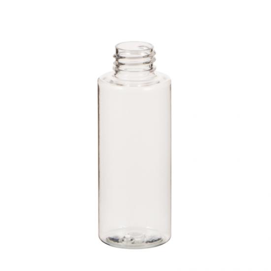 Empty Cylinder PET Plastic Bottle