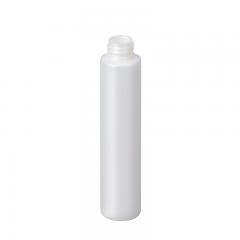White Plastic PET Bullet Round Lotion Bottle
