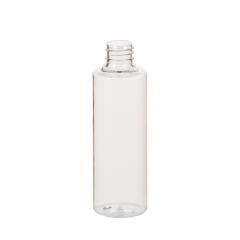 Transparent Slim Cylinder PET Plastic Bottle