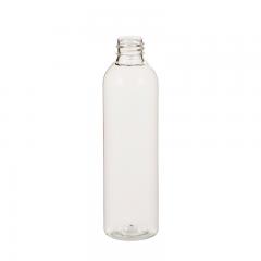 Transparent Cosmo Round PET Lotion Bottle