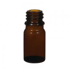 Amber European Dropper Glass Bottle