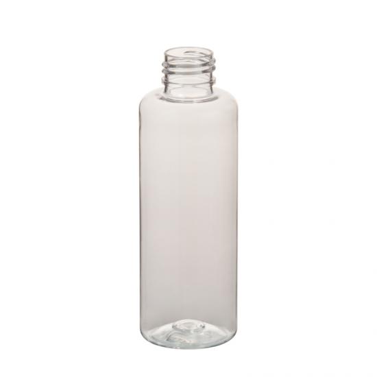 OEM Clear PET Plastic Cosmo Round Cosmetic Bottle manufacturers