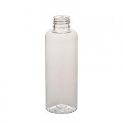 OEM Clear PET Plastic Cosmo Round Cosmetic Bottle manufacturers