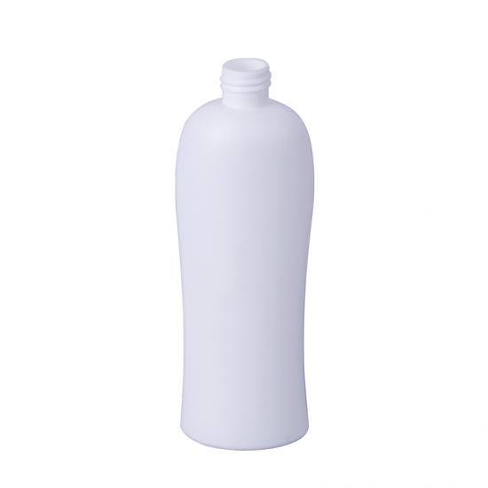 White Plastic PET irregular Lotion Bottle