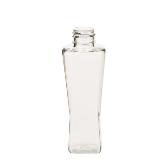 Transparent Transparent Round PET Cosmetic Bottle