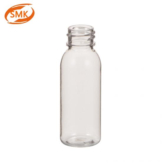 Clear PET Slim Cylinder Round Bottle