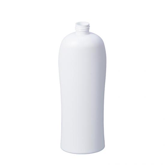 White Plastic PET irregular Lotion Bottle