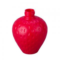 Red Plastic PET irregular Lotion Bottle