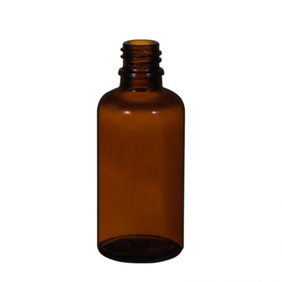 Amber European Dropper Glass Bottle
