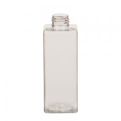 OEM 200 ml Square Shape Bathroom PET Bottle from China manufacturers