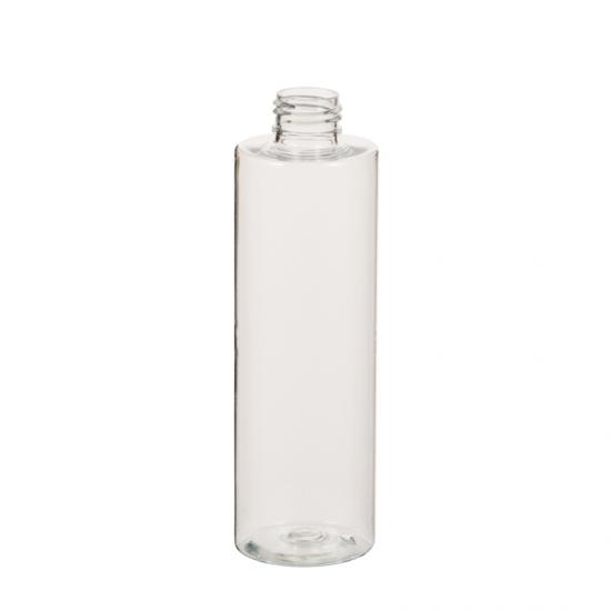 OEM 410 Neck Size Cylinder Round PET Bottle in 250 ml manufacturers