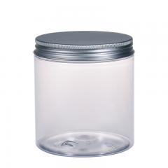 Transparent PET Straigh Sided Plastic Jar